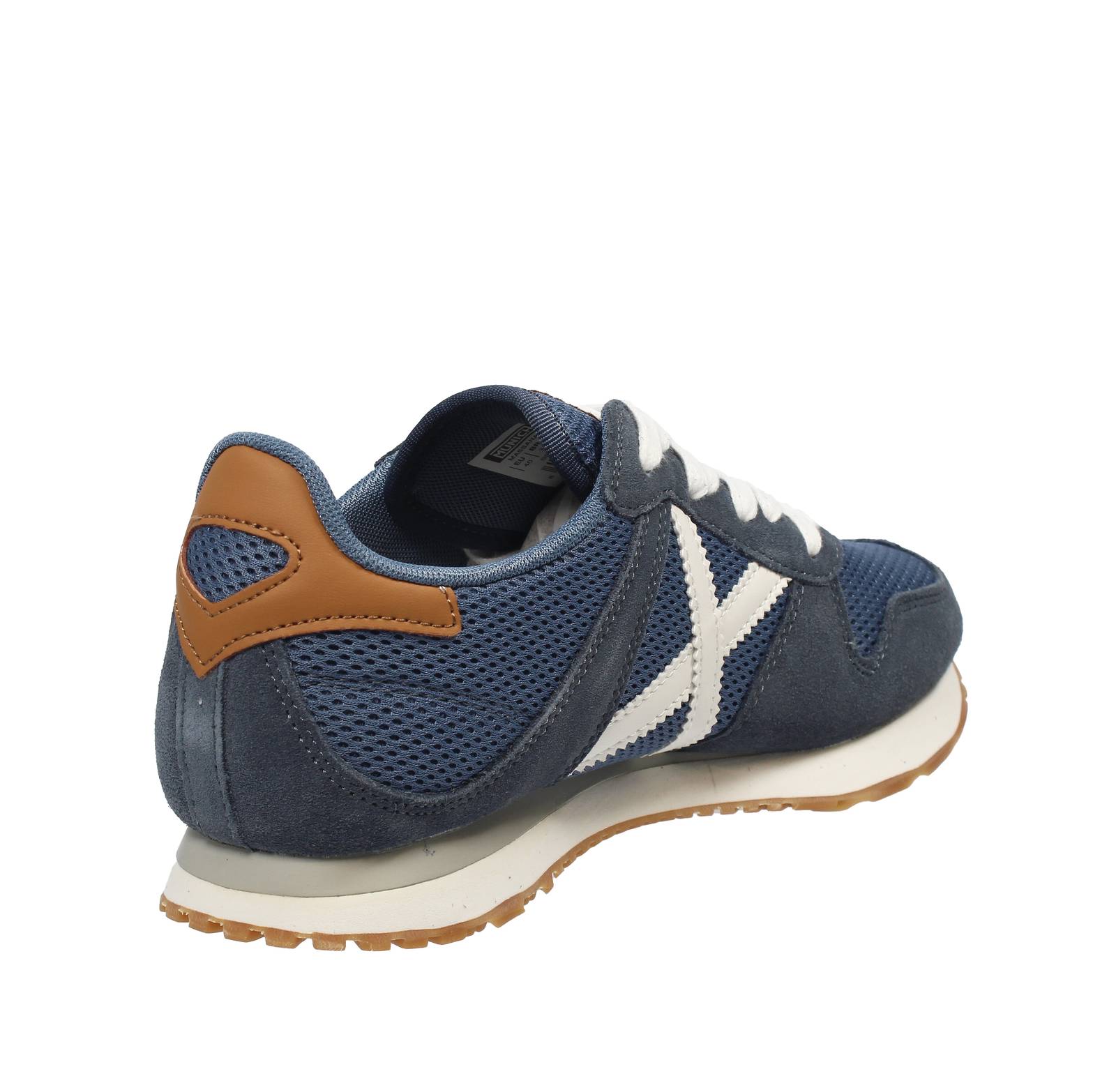 MUNICH Massana - Suede Sneakers Man blue Photo 4