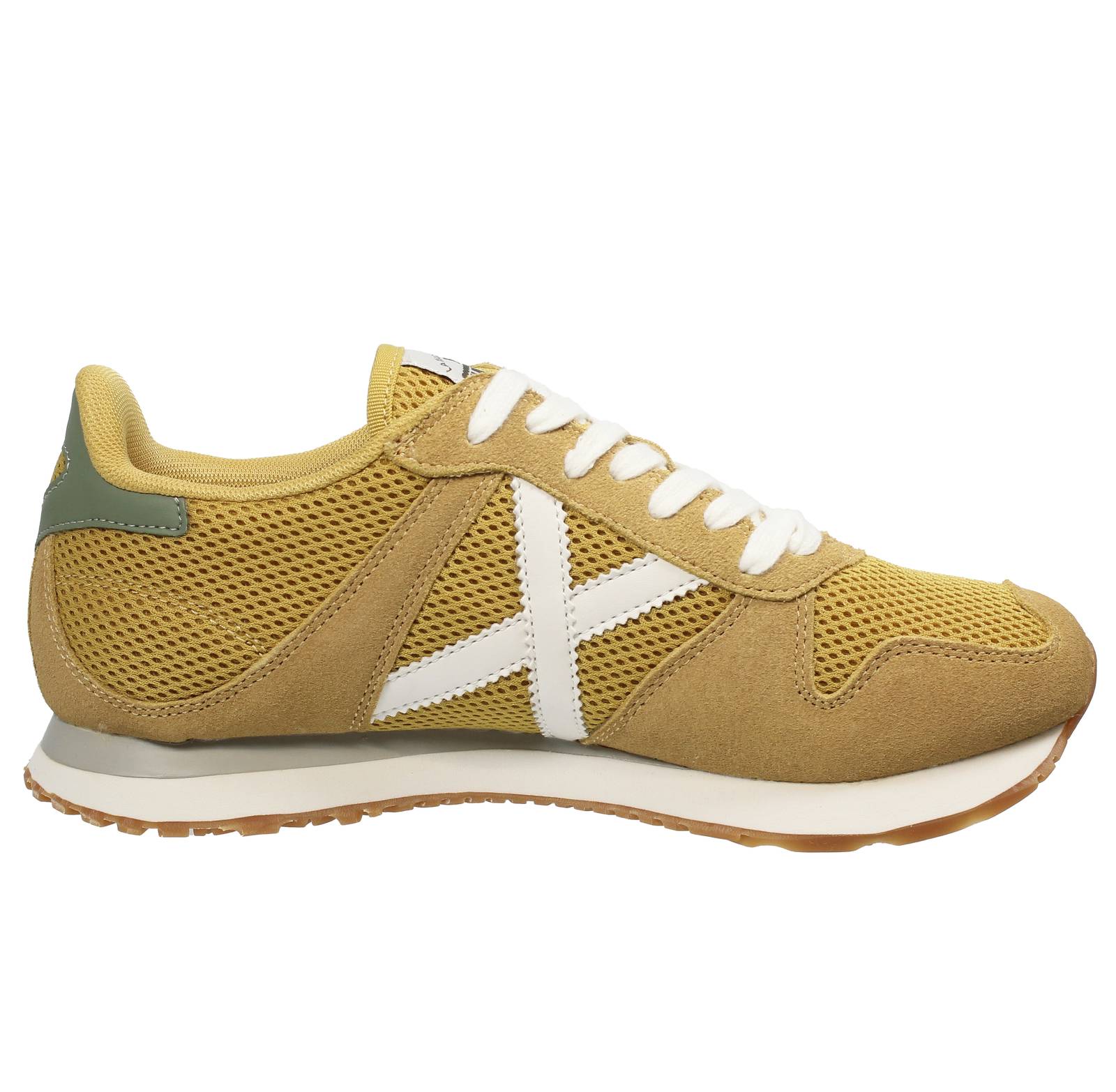 MUNICH Massana - Suede Sneakers Man yellow Photo 2
