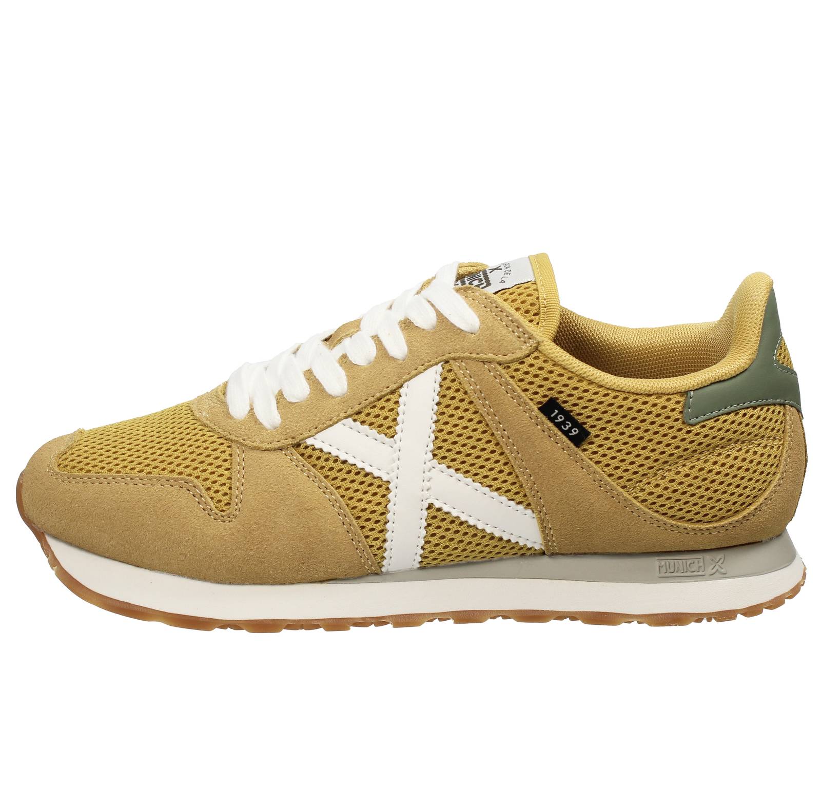 MUNICH Massana - Suede Sneakers Man yellow Photo 3