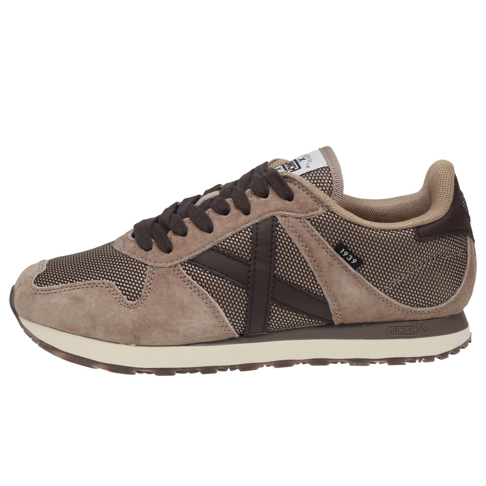 MUNICH Massana - Suede Sneakers Man brown Photo 3