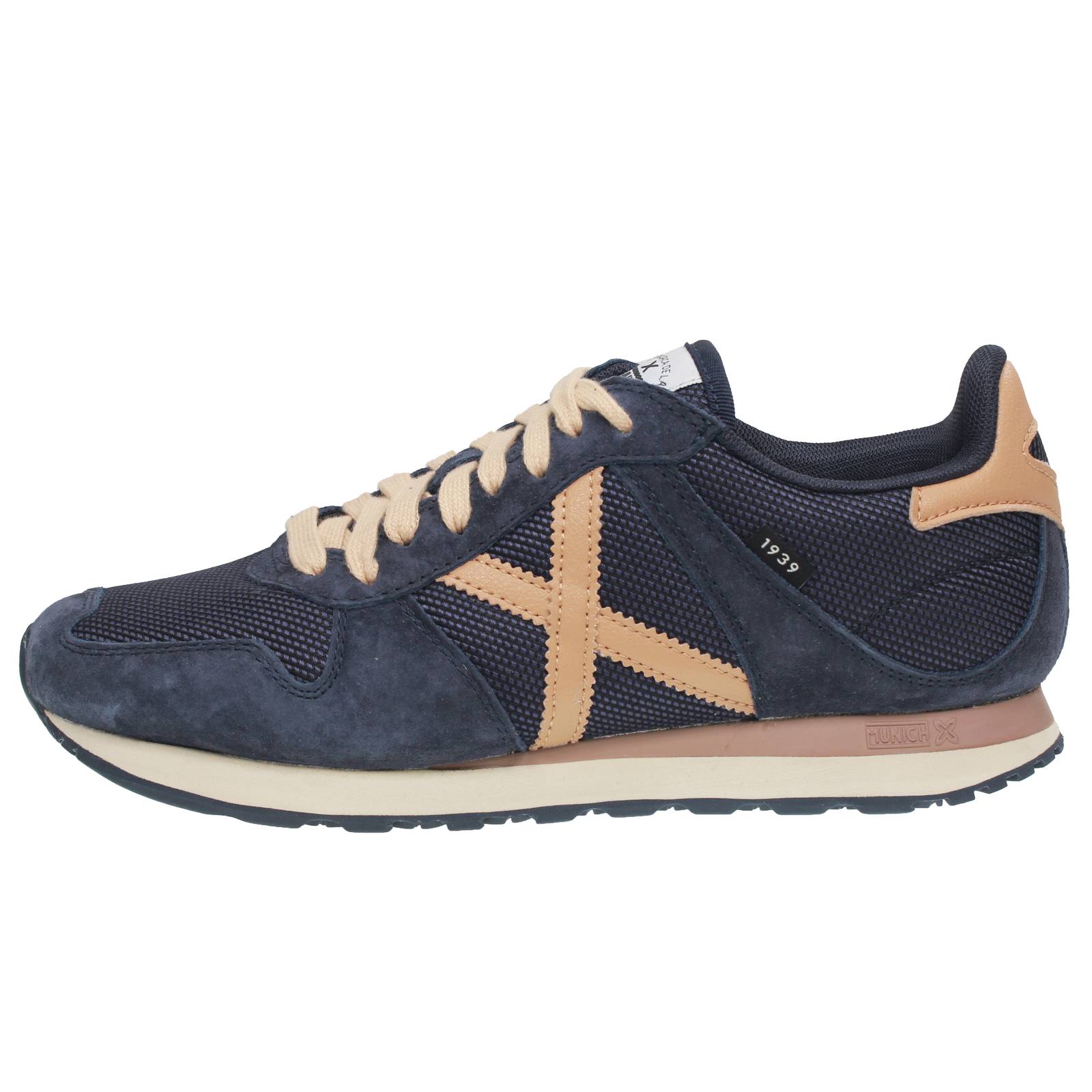 MUNICH Massana - Suede Sneakers Man blue Photo 3
