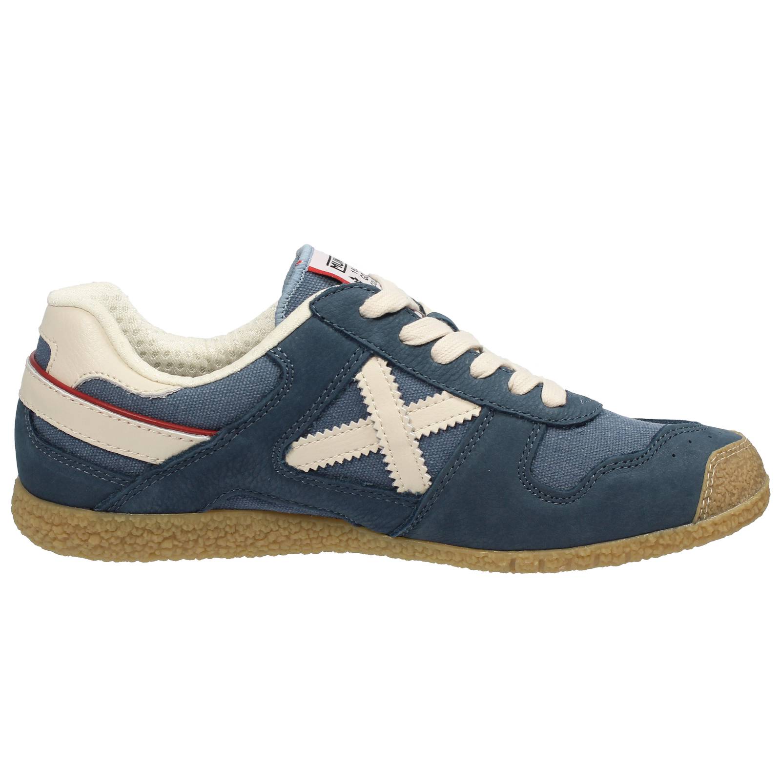 MUNICH Goal - Low Sneakers in Suede Man blue Photo 2