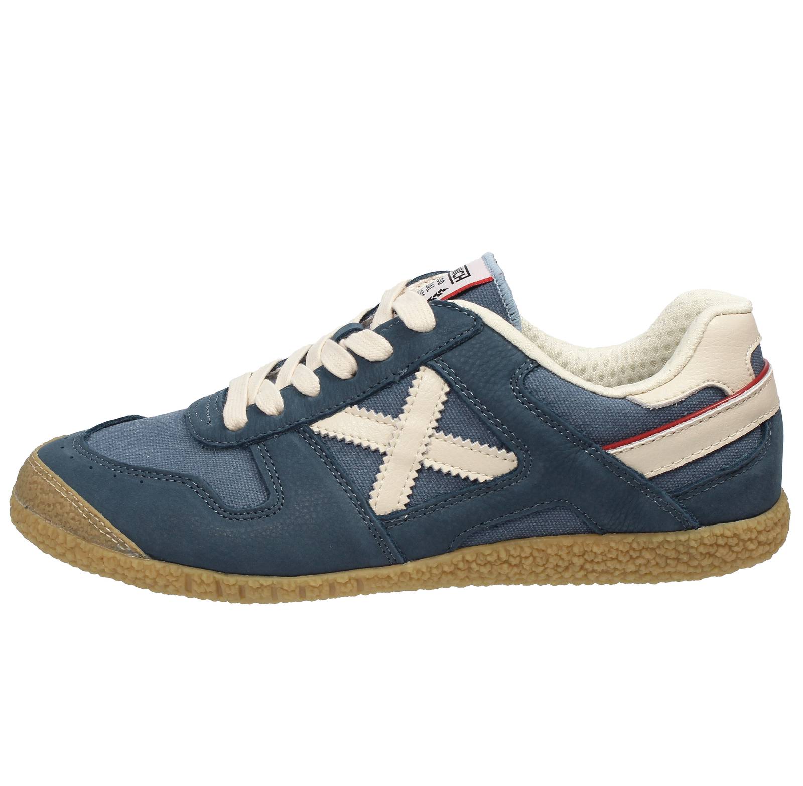 MUNICH Goal - Low Sneakers in Suede Man blue Photo 3