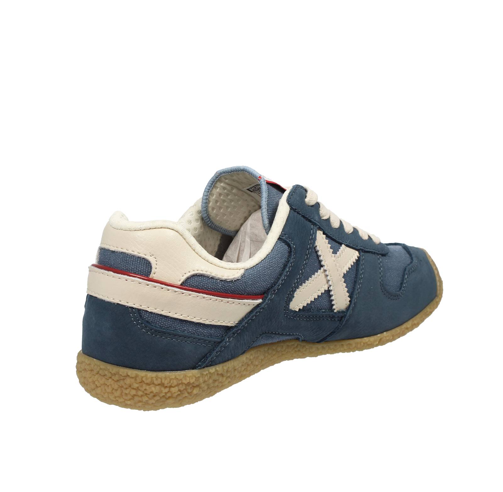 MUNICH Goal - Low Sneakers in Suede Man blue Photo 4