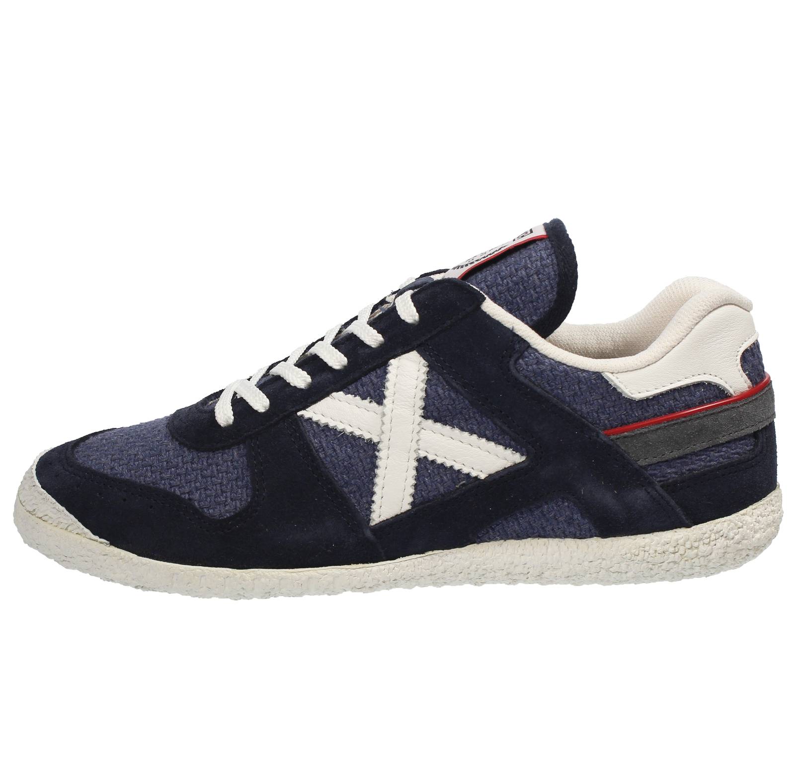 MUNICH Goal - Low Sneakers in Suede Man blue Photo 3