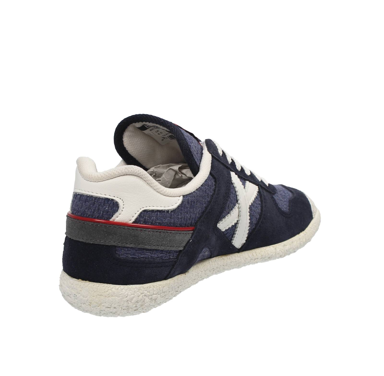 MUNICH Goal - Low Sneakers in Suede Man blue Photo 4