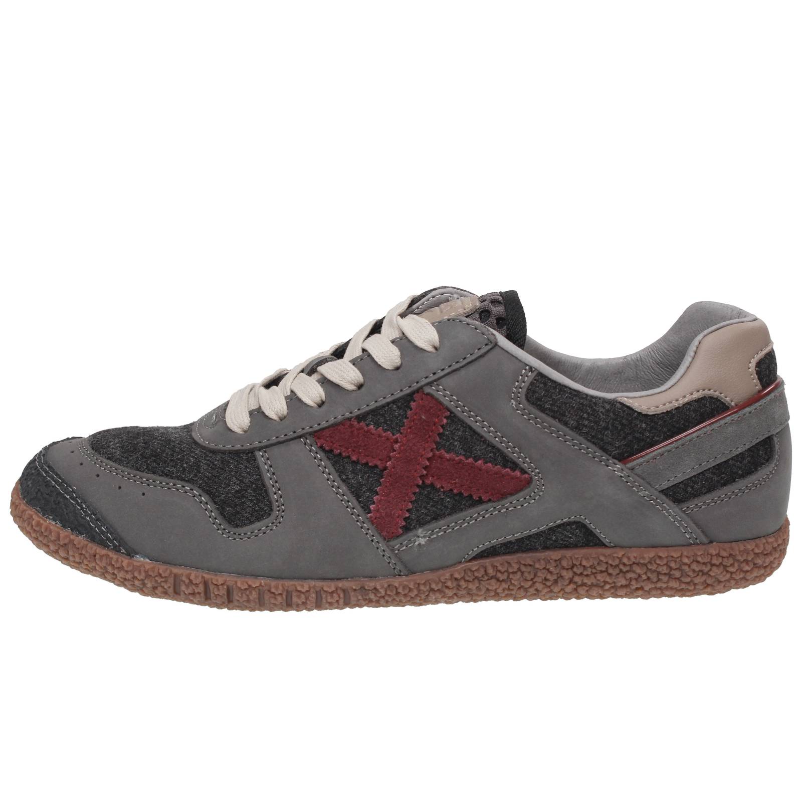 MUNICH Goal - Low Sneakers in Suede Man grey Photo 3