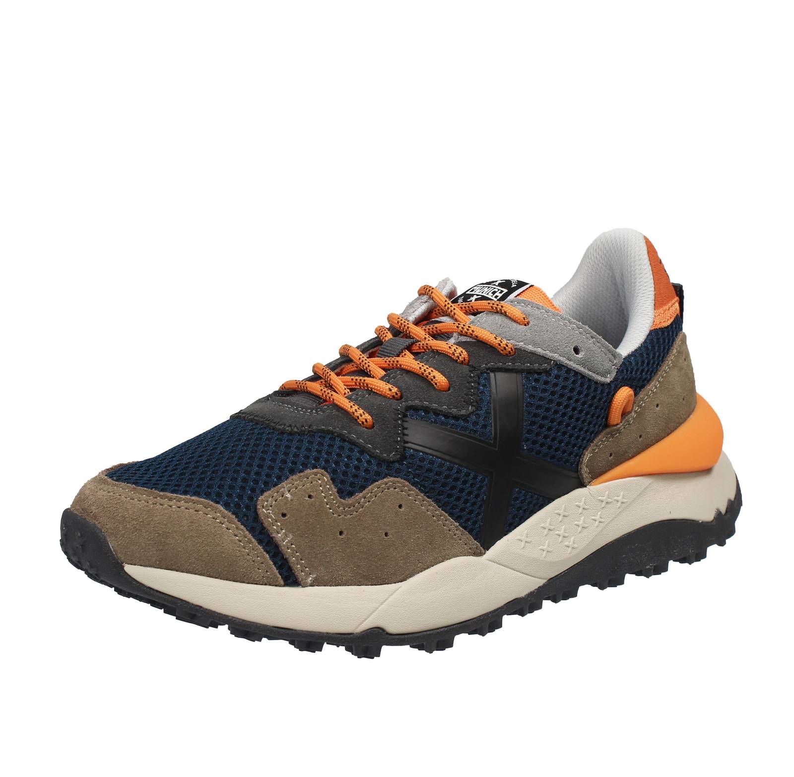 MUNICH Shibuya - Sneakers basses en daim Homme bleu