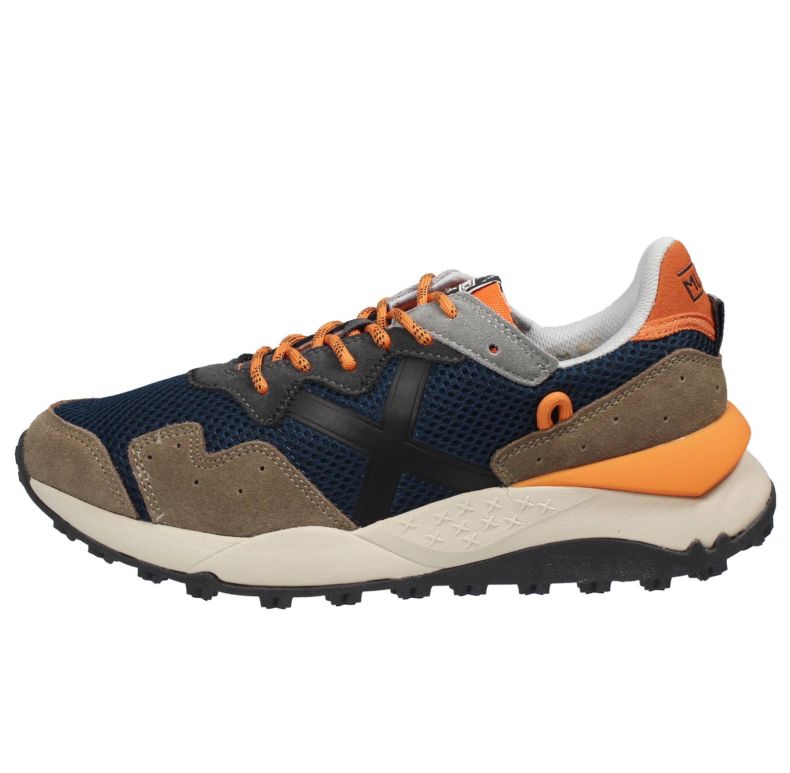 MUNICH Shibuya - Low Sneakers in Suede Man blue Photo 3