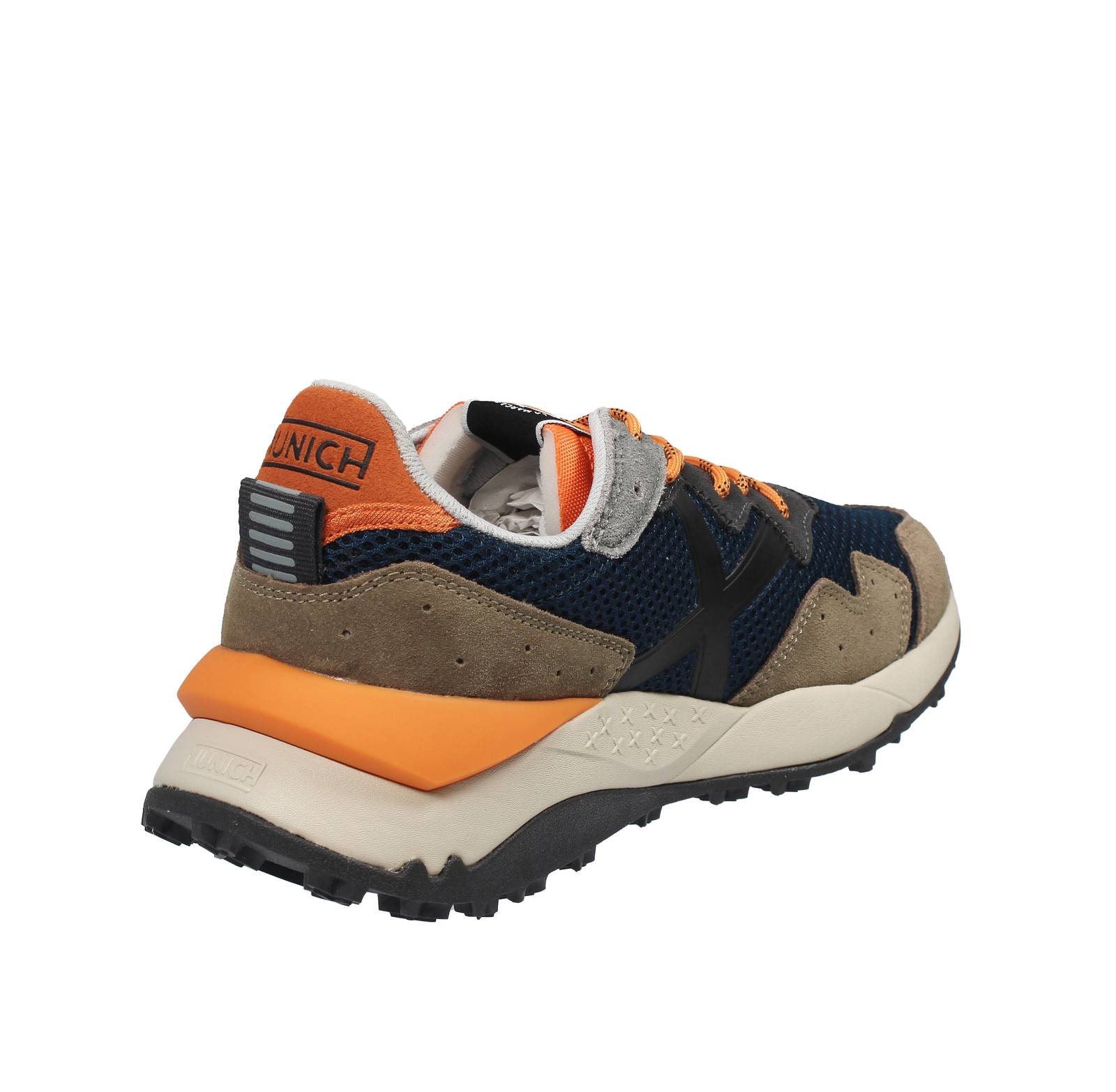 MUNICH Shibuya - Low Sneakers in Suede Man blue Photo 4