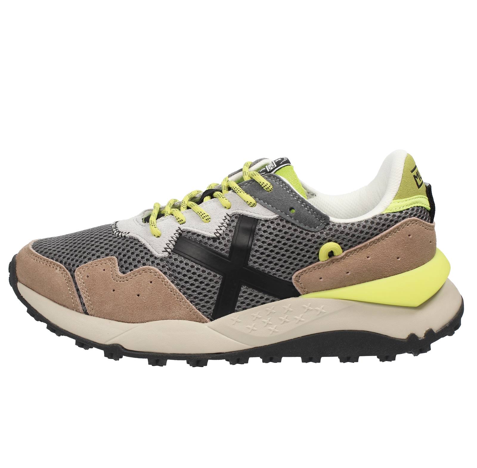 MUNICH Shibuya - Low Sneakers in Suede Man grey Photo 3