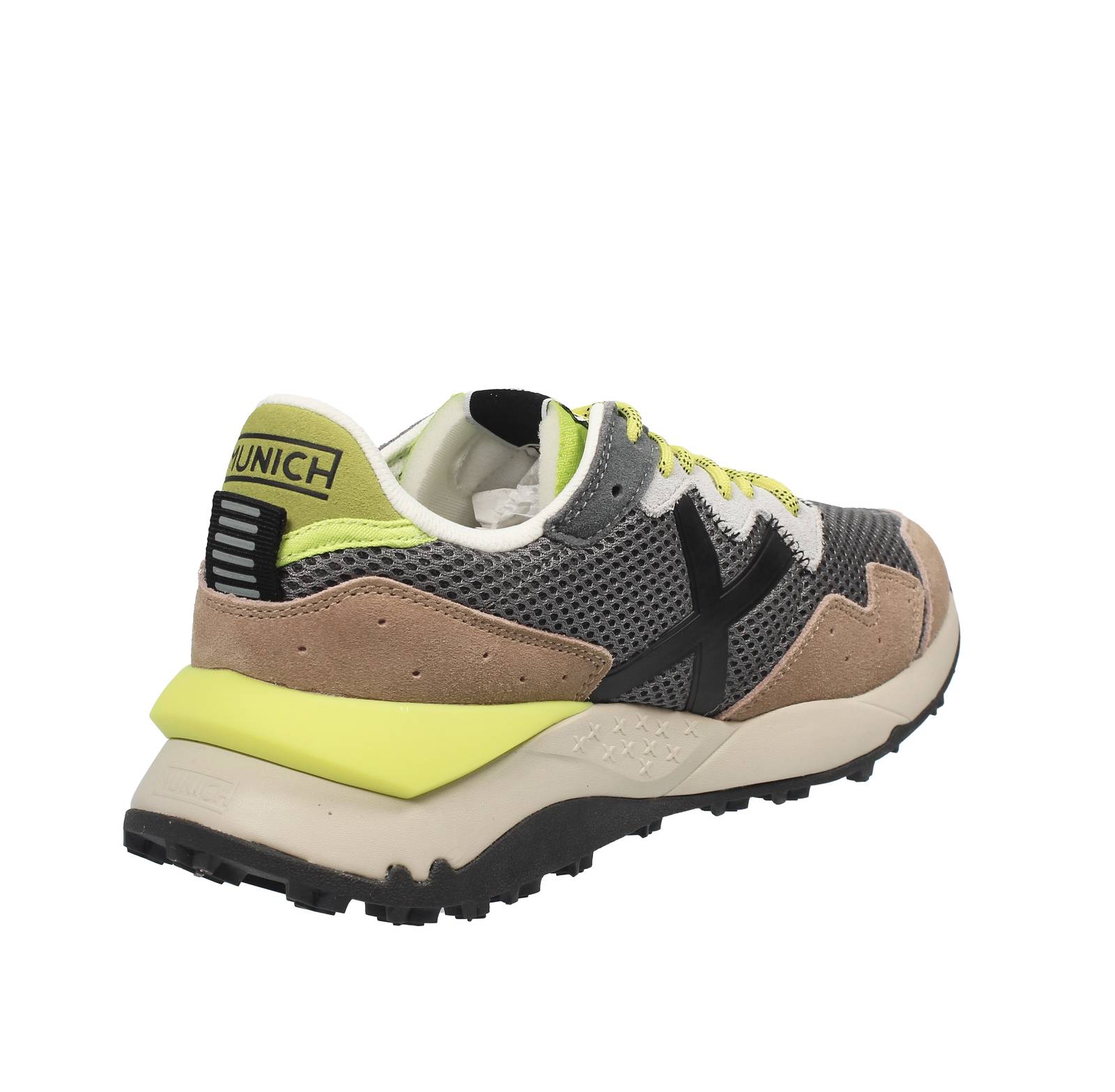 MUNICH Shibuya - Low Sneakers in Suede Man grey Photo 4