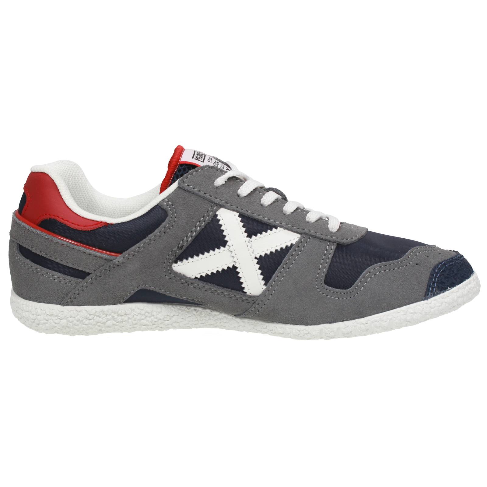 MUNICH Goal - Sneakers basse in Suede Uomo blu Foto 2