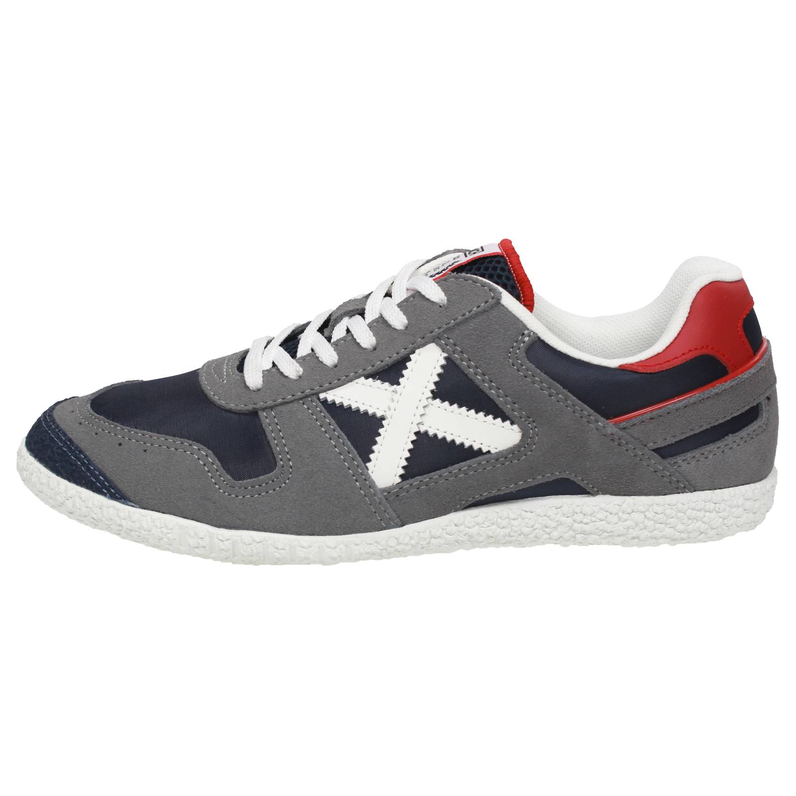 MUNICH Goal - Sneakers basse in Suede Uomo blu Foto 3