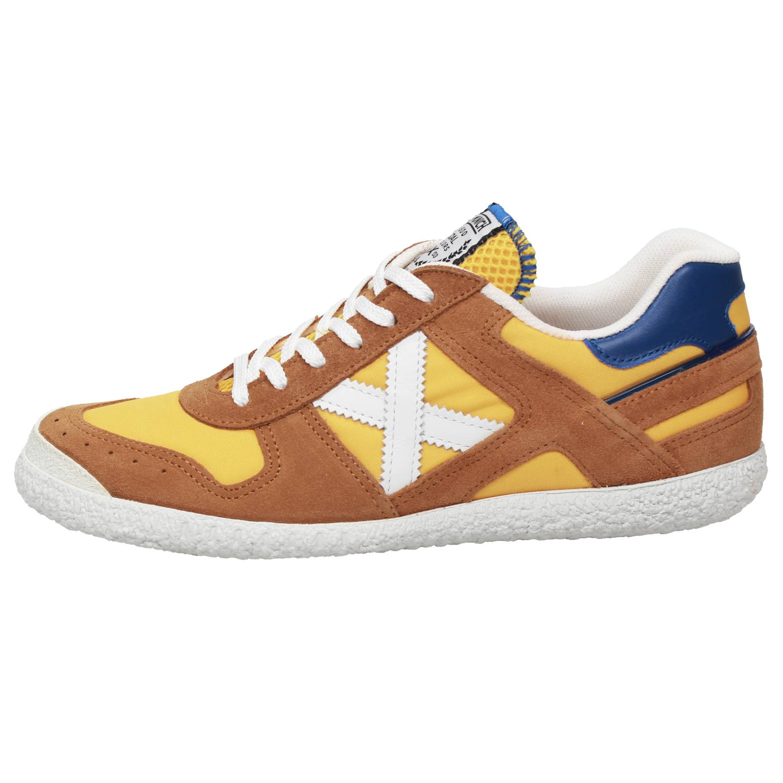 MUNICH Goal - Sneakers basse in Suede Uomo giallo Foto 3