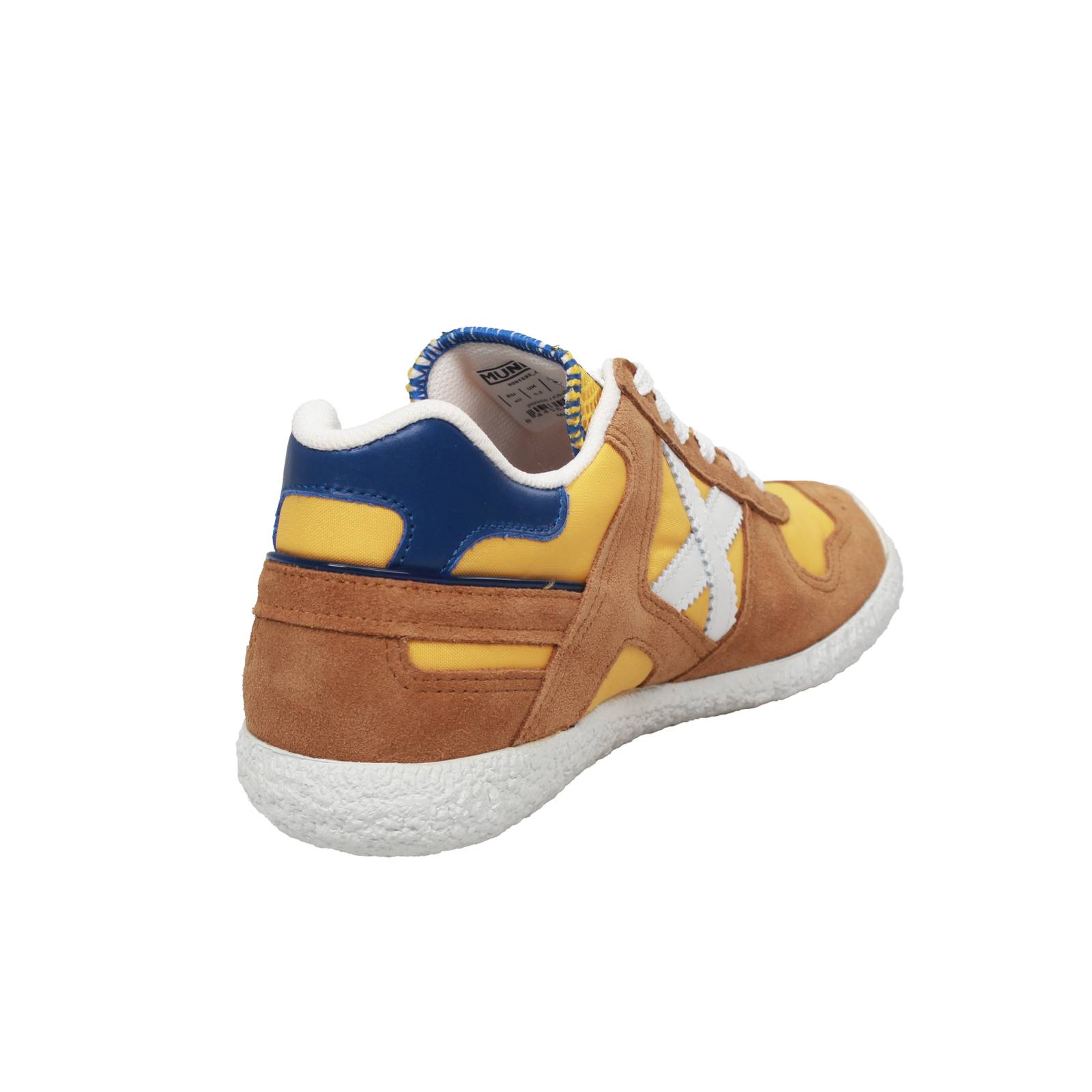MUNICH Goal - Sneakers basse in Suede Uomo giallo Foto 4