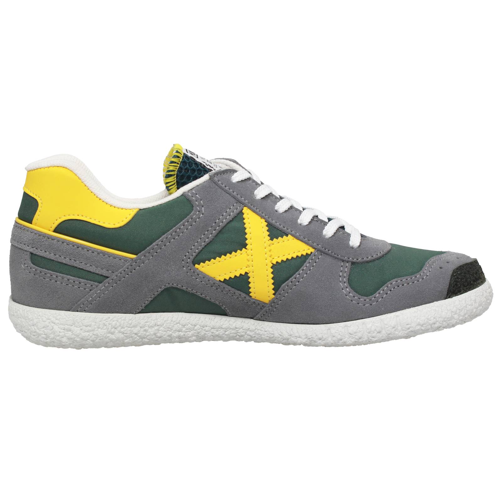 MUNICH Goal - Sneakers basse in Suede Uomo verde Foto 2