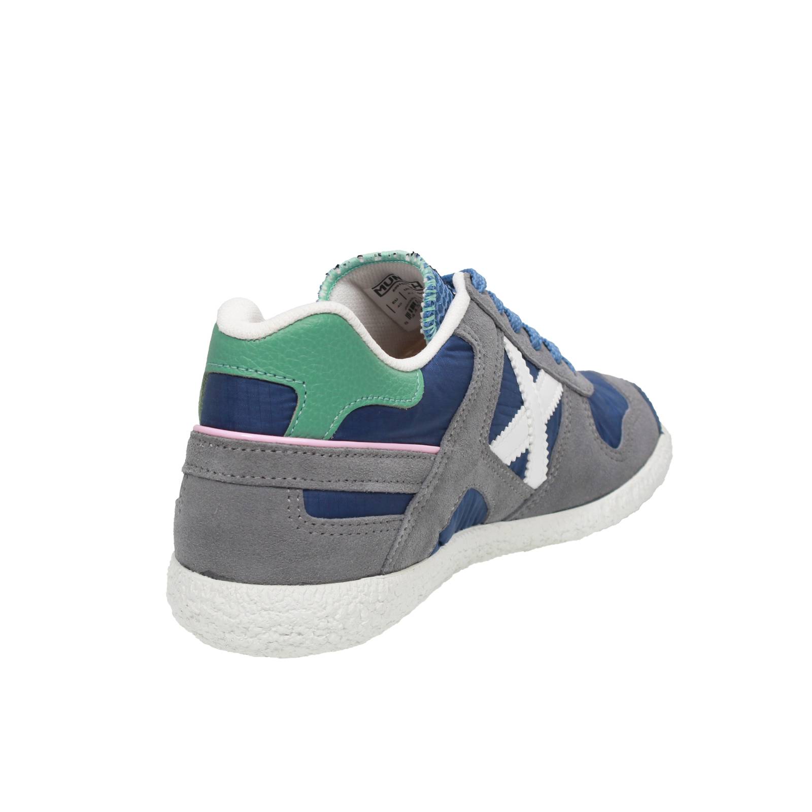 MUNICH Goal - Sneakers basse in Suede Uomo blu Foto 4