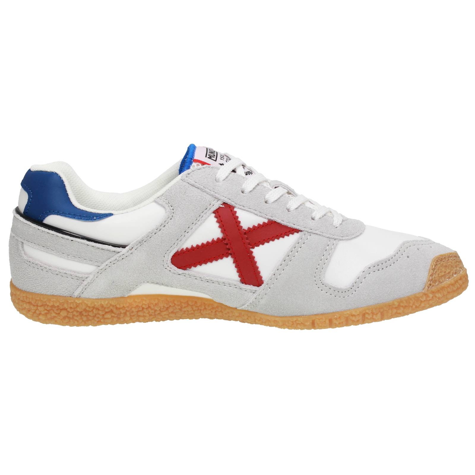 MUNICH Goal - Sneakers basse in Suede Uomo bianco Foto 2