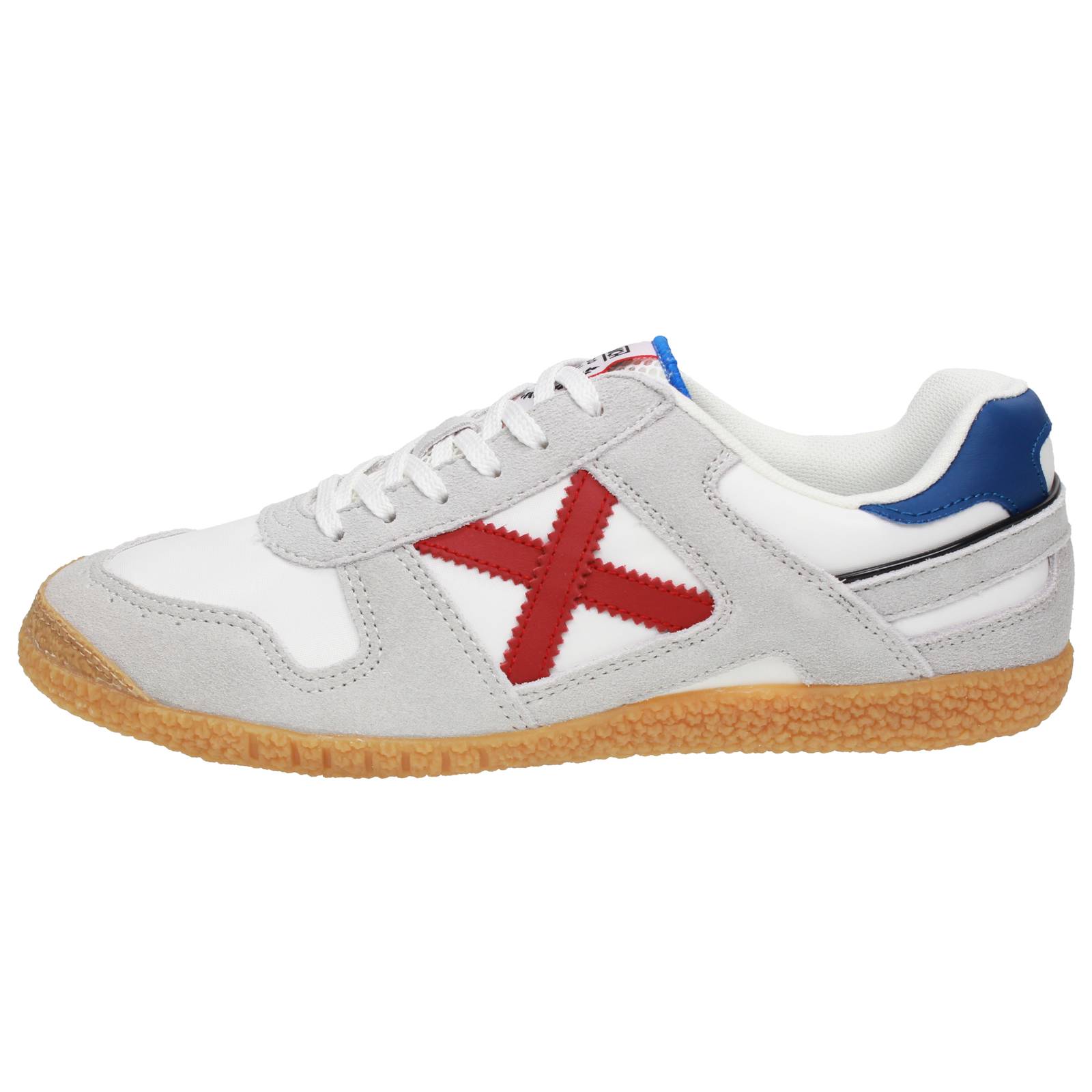 MUNICH Goal - Sneakers basse in Suede Uomo bianco Foto 4