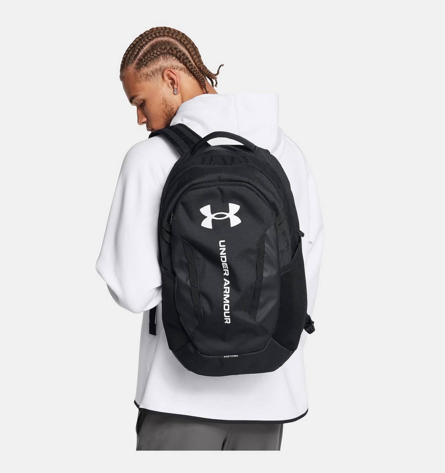UNDER ARMOUR Hustle backpack 6.0 Zaini, Borsoni e Porta PC nero Foto 3