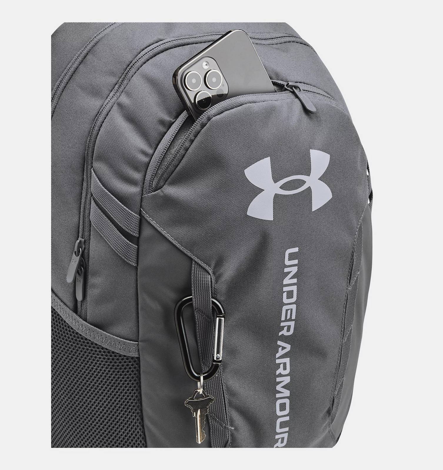UNDER ARMOUR Hustle backpack 6.0 Zaini, Borsoni e Porta PC grigio Foto 4