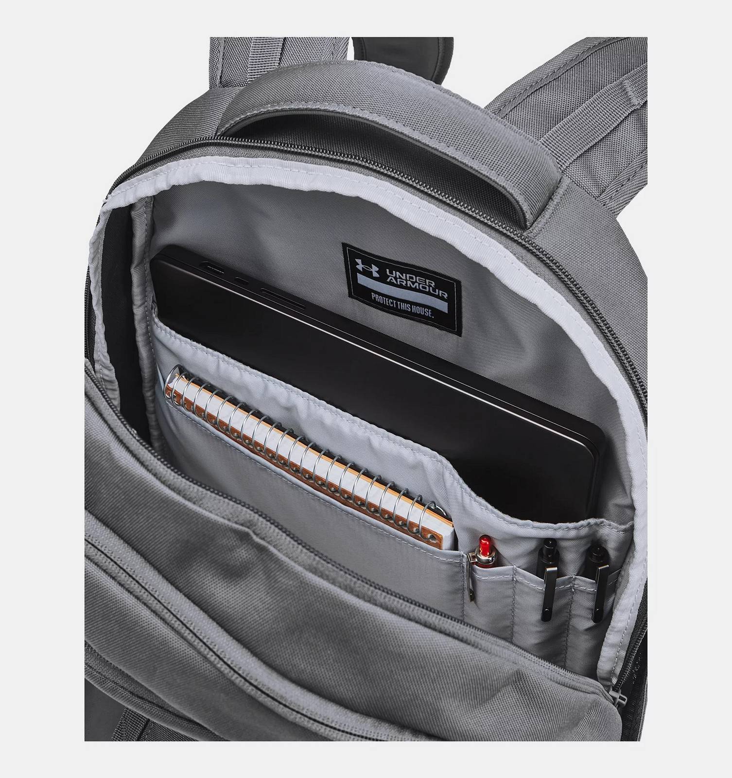 UNDER ARMOUR Hustle backpack 6.0 Zaini, Borsoni e Porta PC grigio Foto 5