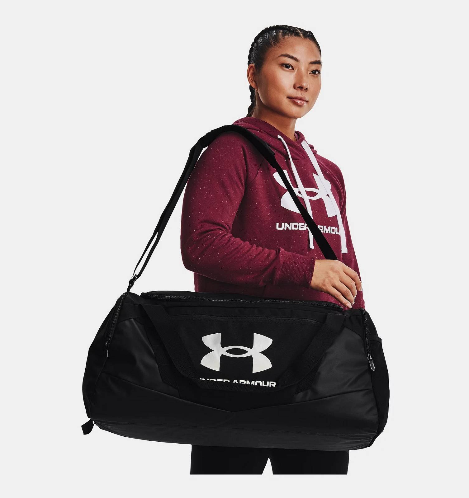 UNDER ARMOUR Borsone Undeniable 5.0 Duffle Taglia M Zaini, Borsoni e Porta PC nero Foto 4