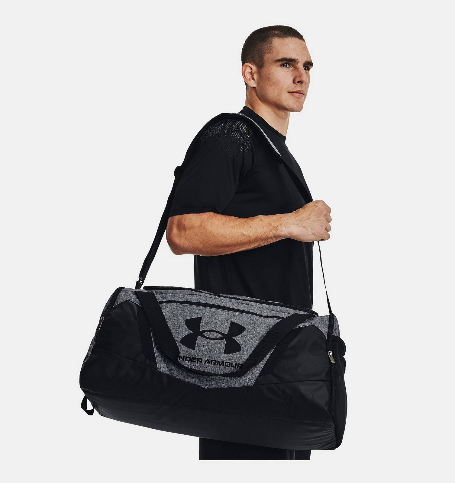 UNDER ARMOUR Borsone Undeniable 5.0 Duffle Taglia M Zaini, Borsoni e Porta PC grigio Foto 3