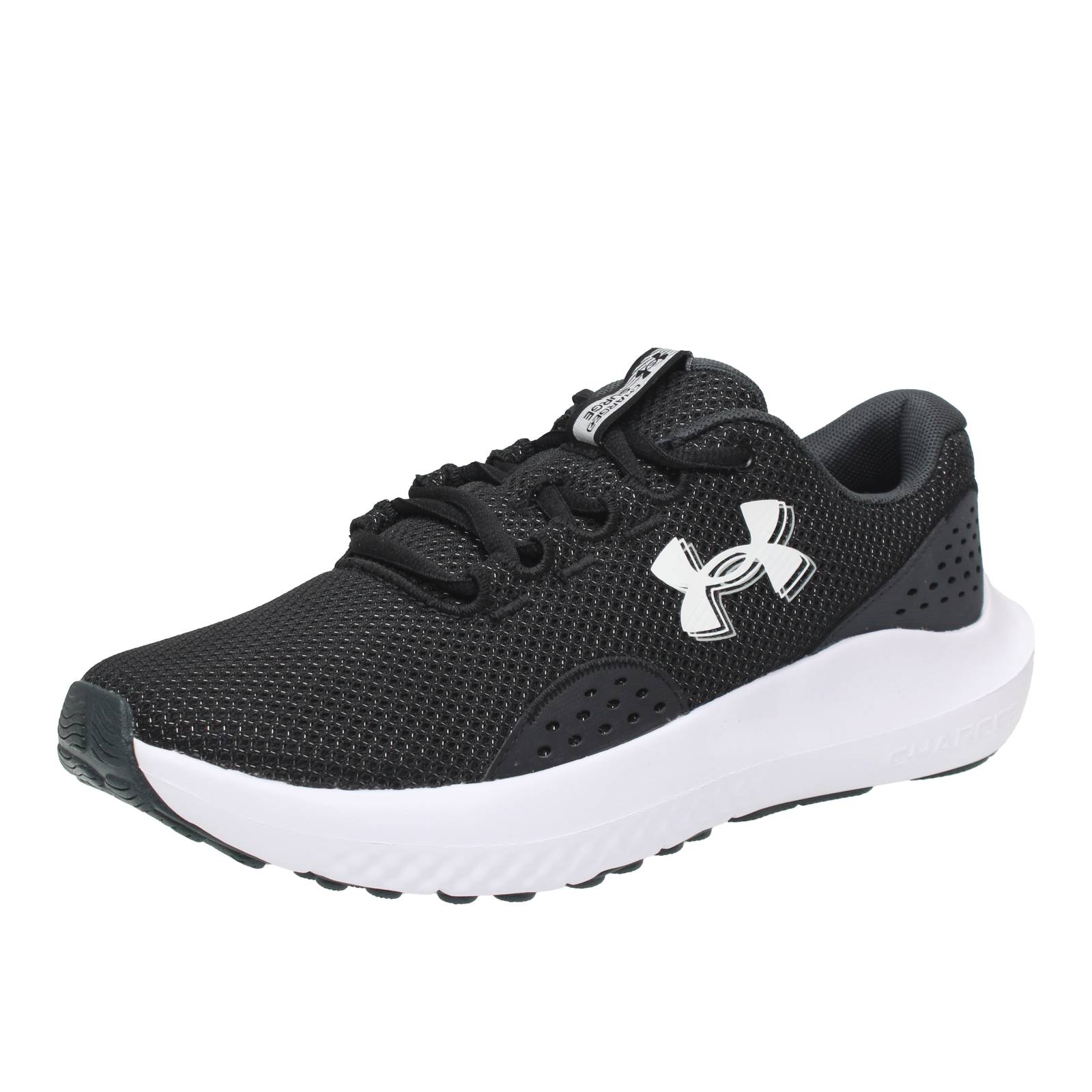 UNDER ARMOUR Charged Surge 4 - Chaussures de course en tissu Homme noir