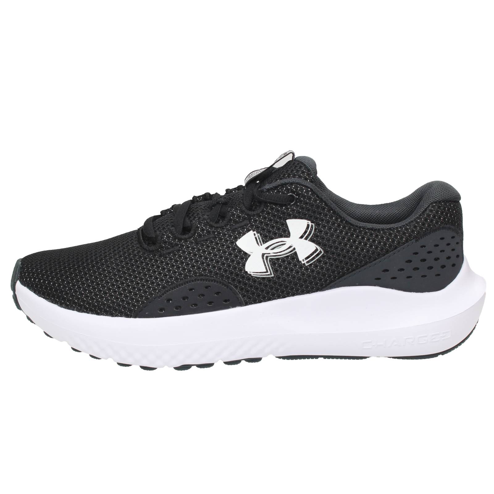 UNDER ARMOUR Charged Surge 4 - Chaussures de course en tissu Homme noir Photo 3