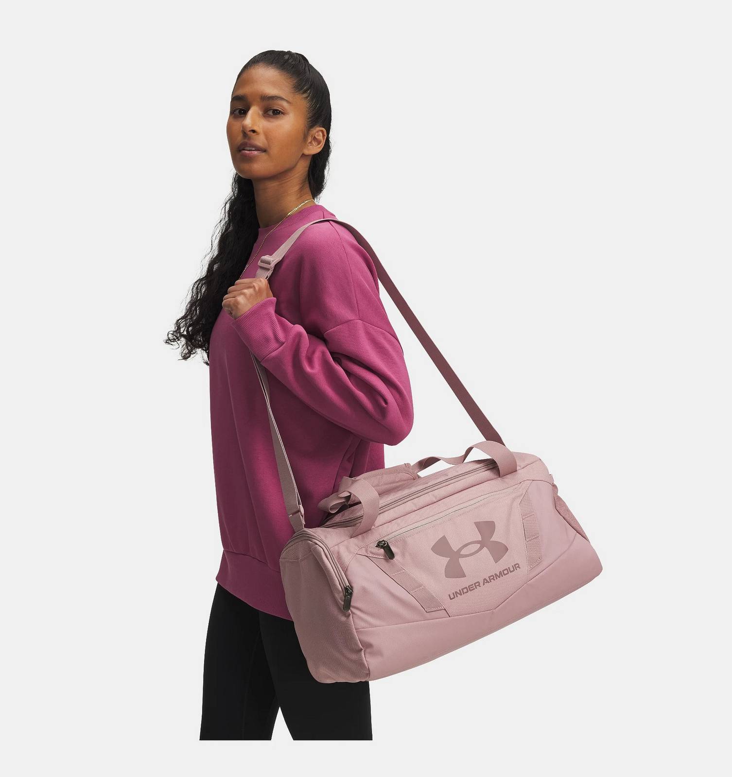 UNDER ARMOUR Borsone Undeniable 5.0 Duffle Taglia XS Zaini, Borsoni e Porta PC rosa Foto 3