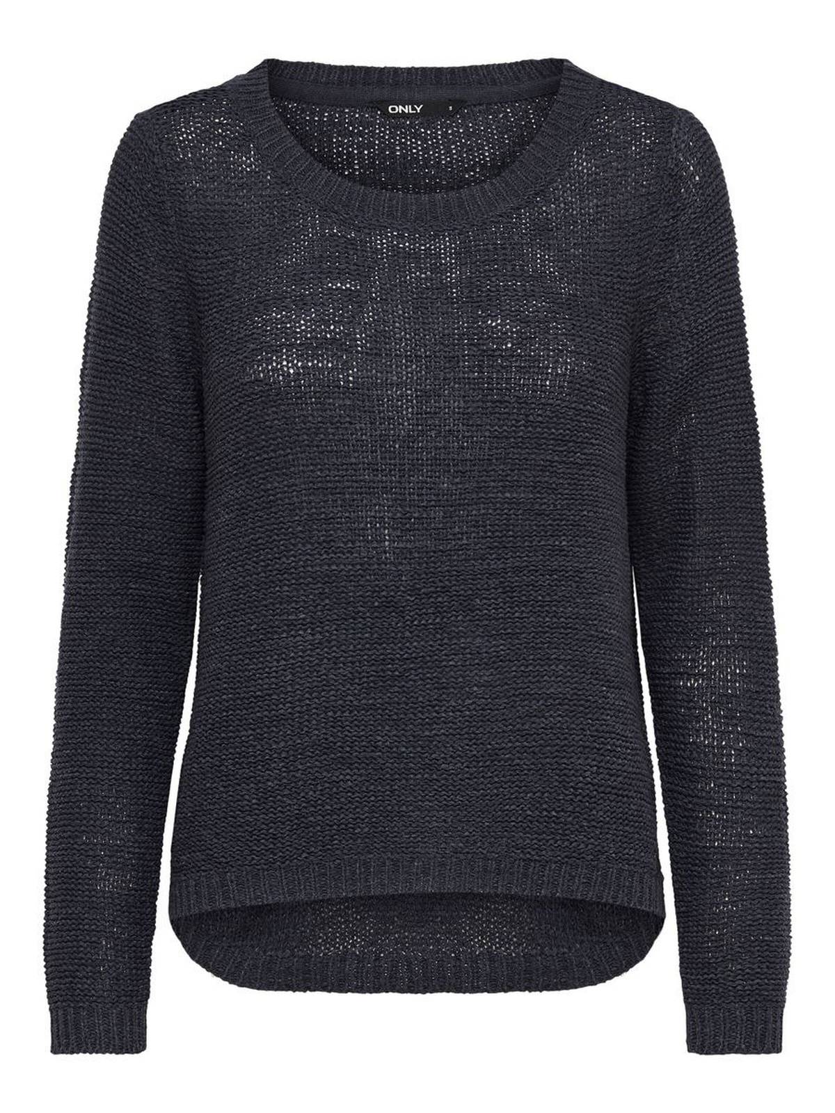 ONLY Geena - Pull en maille texturée Femme bleu