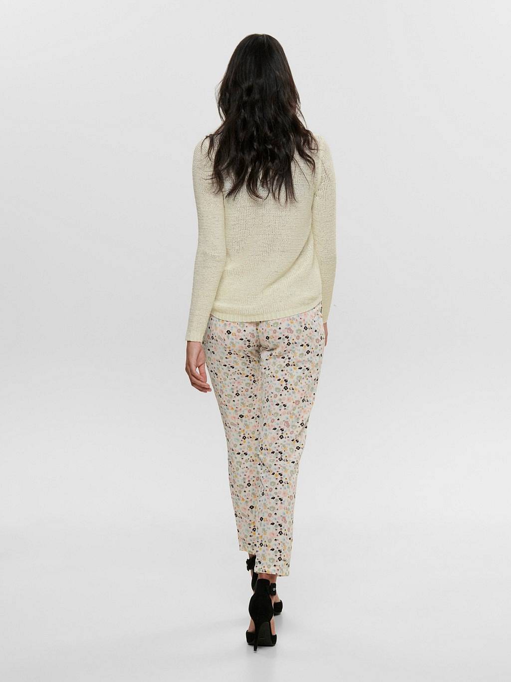 ONLY Geena - Pull en maille texturée Femme blanc Photo 3