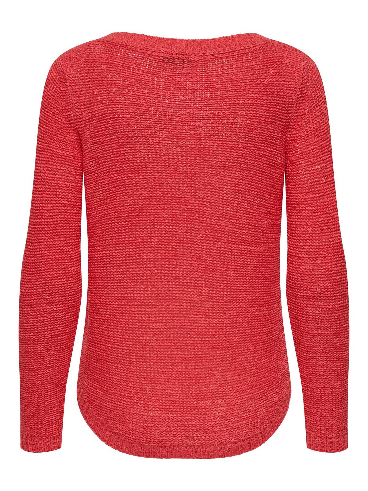 ONLY Geena - Pull en maille texturée Femme rouge Photo 2