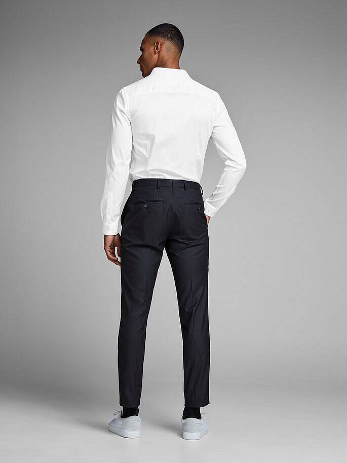 JACK &amp; JONES Parma Shirt - Camicia Super Slim Uomo bianco Foto 3