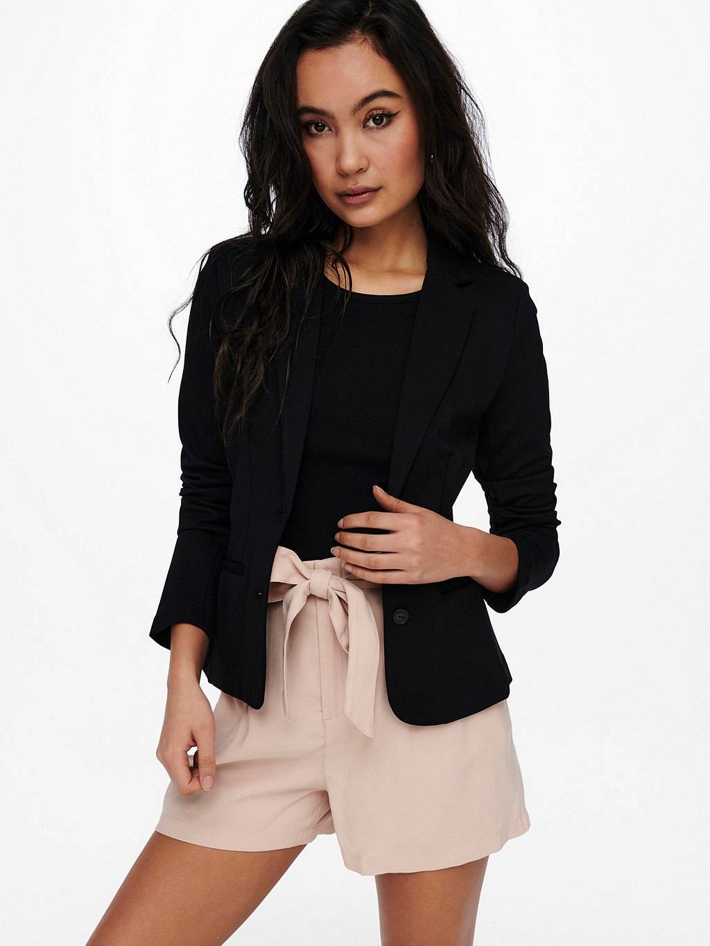 ONLY Poptrash Blazer TLR - Veste Femme noir Photo 2