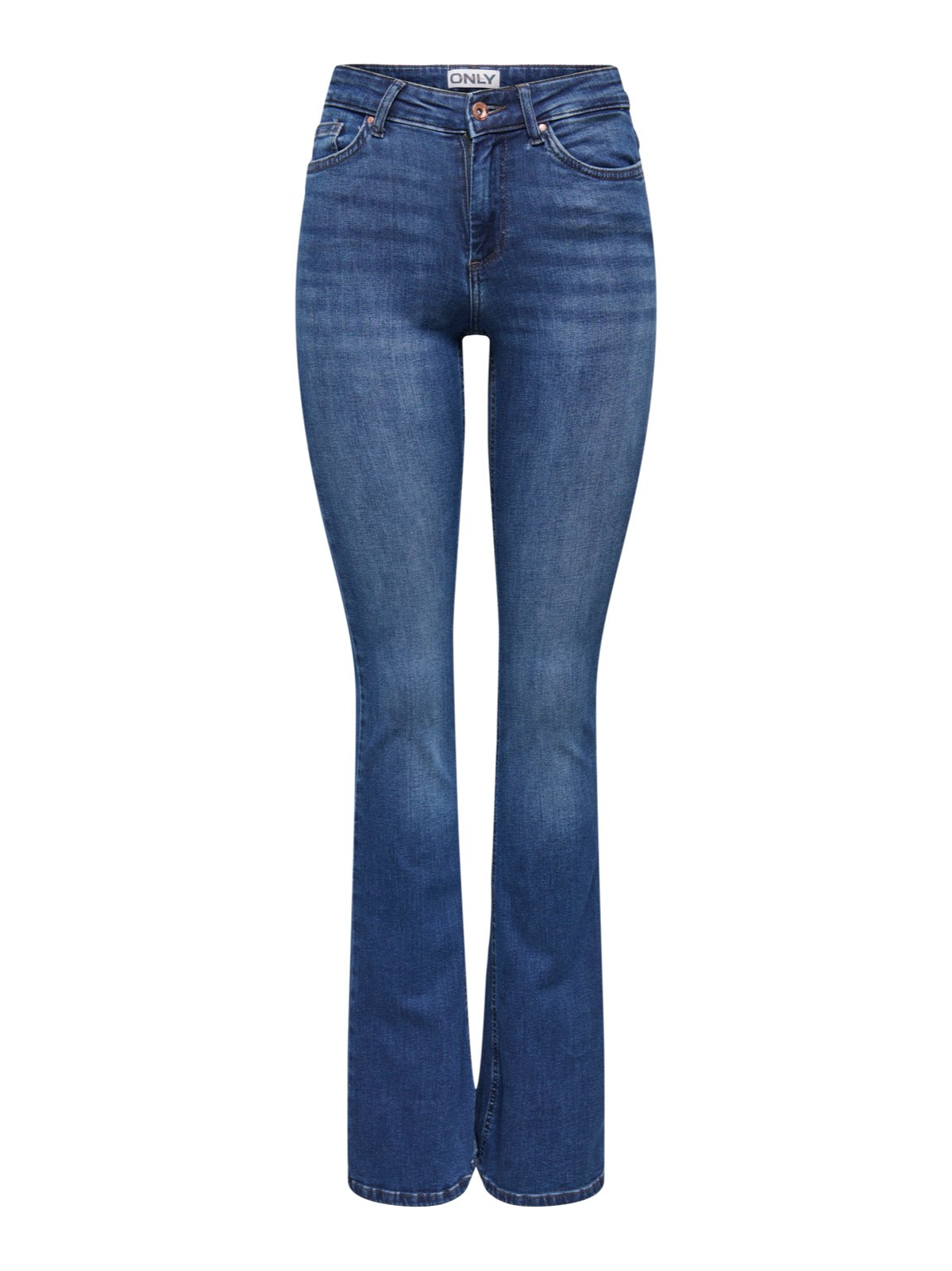 ONLY Blush Mid Flared Denim - Jean Femme jean