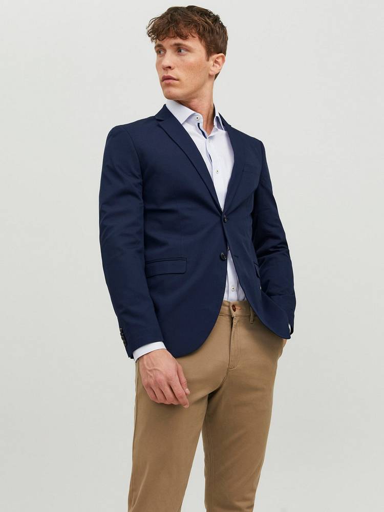 JACK & JONES Jprraymond Melange Check - Giacca da uomo, taglia S