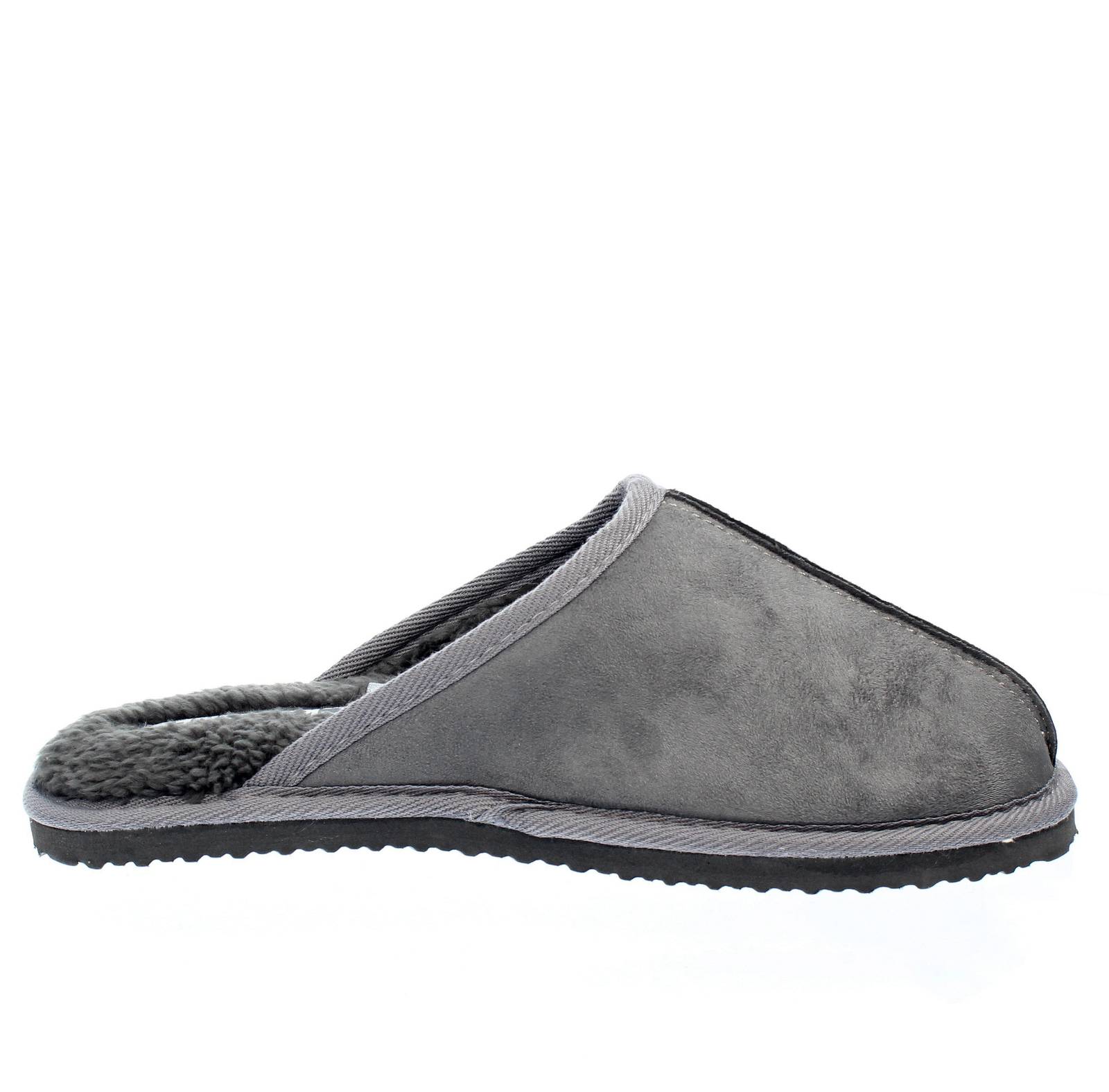 JACK &amp; JONES Dudely Slipper - Warme Hausschuhe Herren grau Foto 2