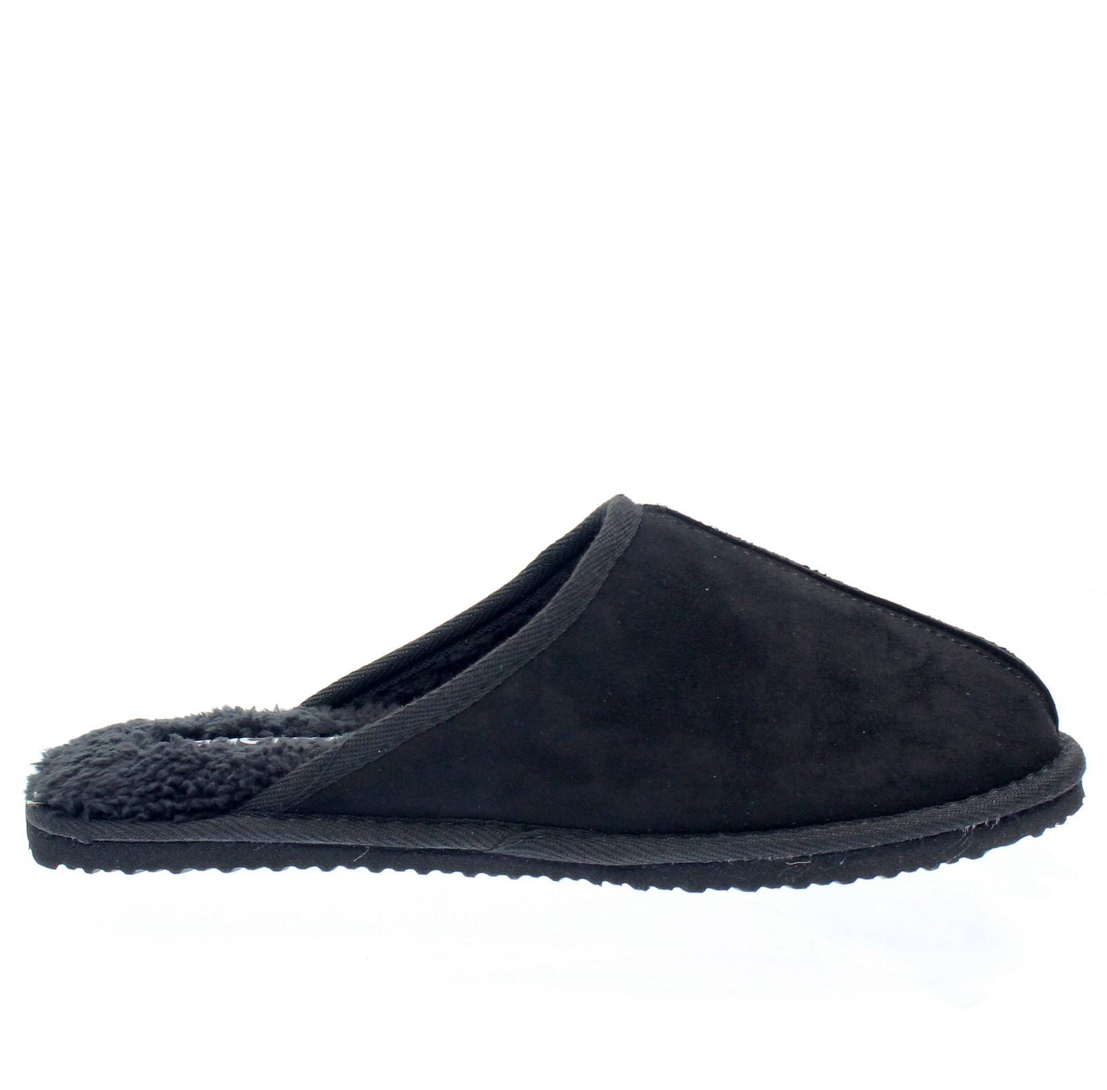 JACK &amp; JONES Dudely Slipper - Warme Hausschuhe Herren schwarz Foto 2