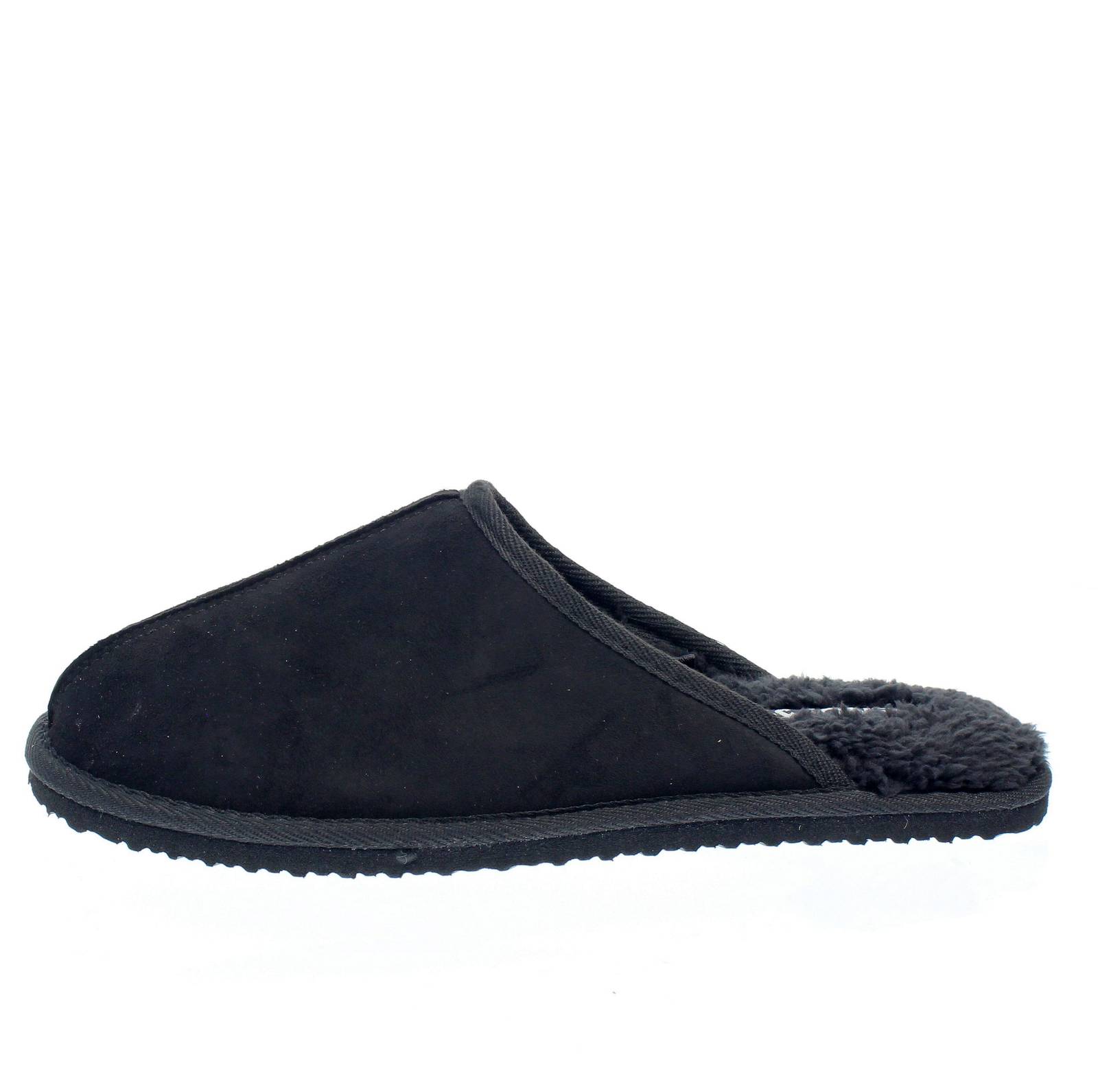 JACK &amp; JONES Dudely Slipper - Warme Hausschuhe Herren schwarz Foto 3