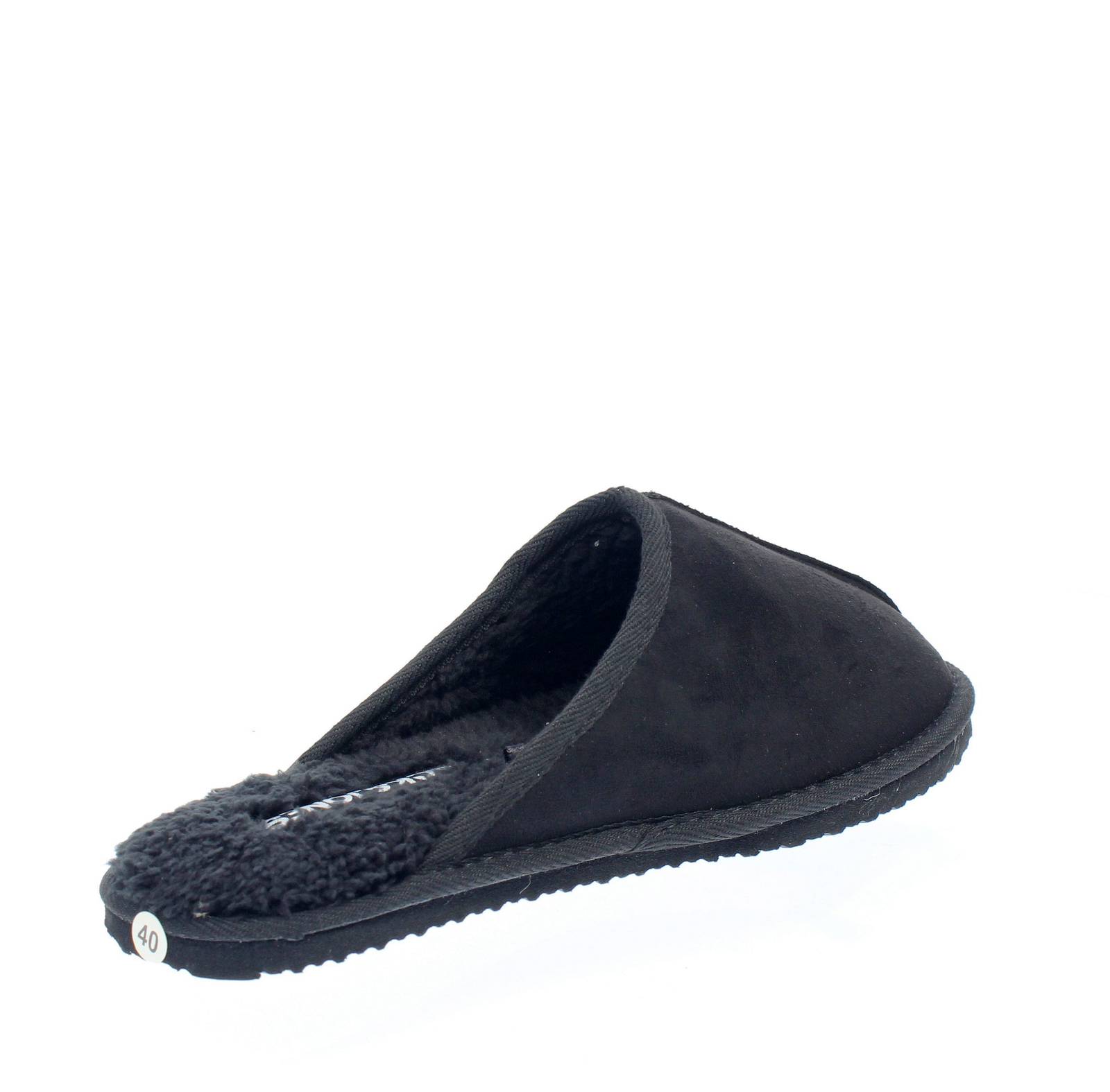 JACK &amp; JONES Dudely Slipper - Warme Hausschuhe Herren schwarz Foto 4