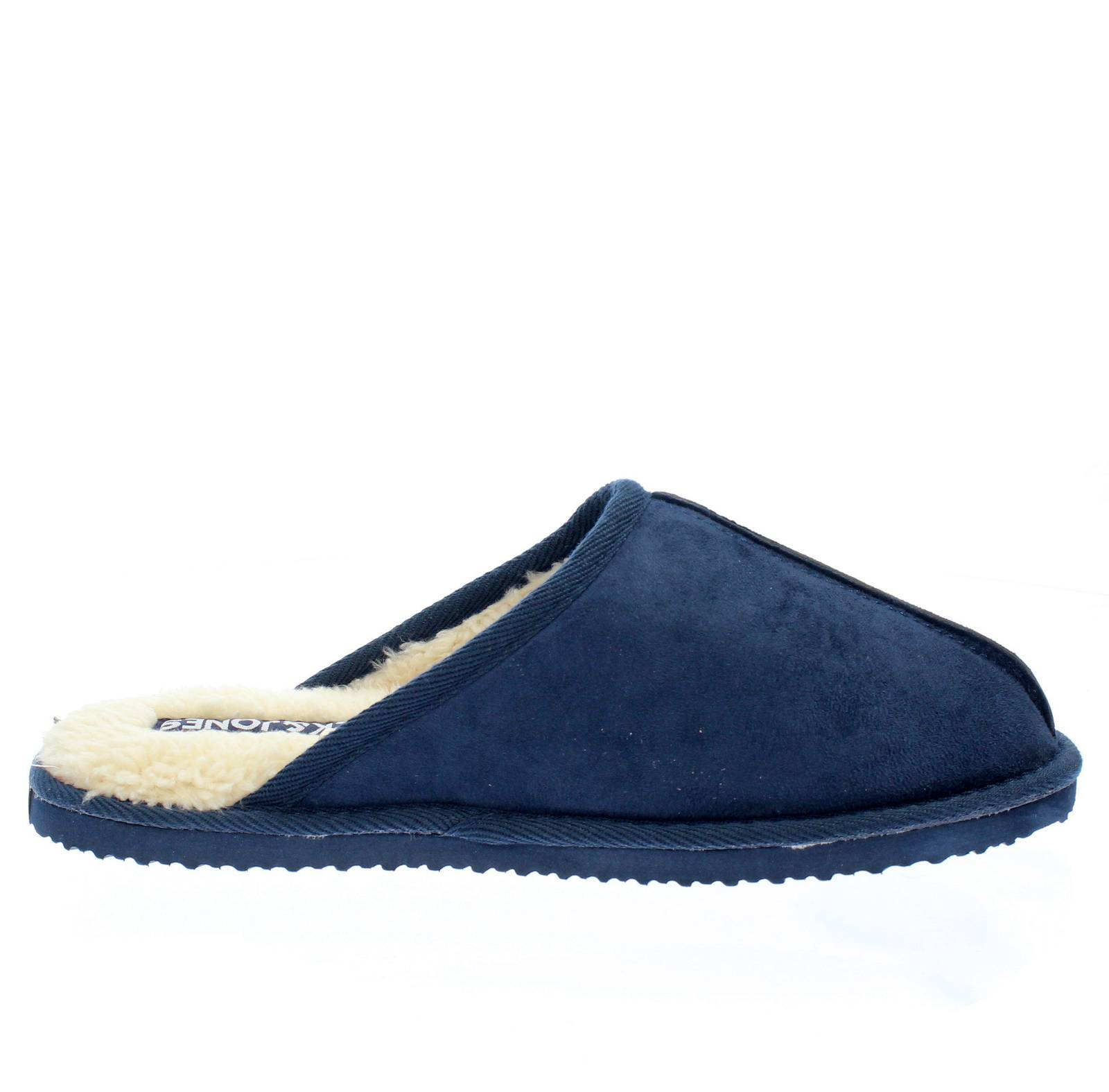 JACK &amp; JONES Dudely Slipper - Warme Hausschuhe Herren blau Foto 2