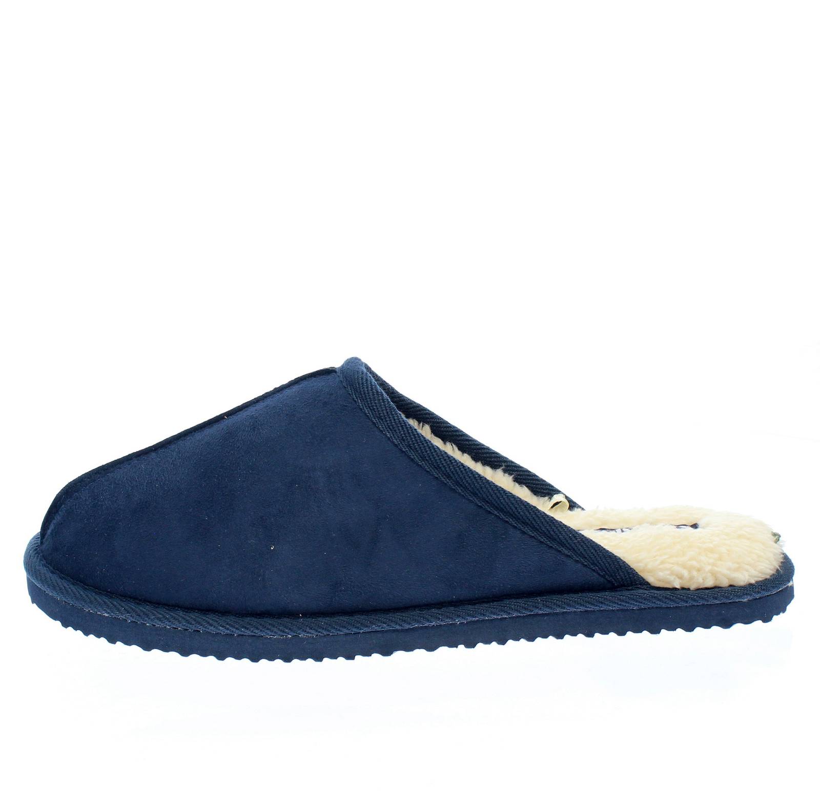 JACK &amp; JONES Dudely Slipper - Warme Hausschuhe Herren blau Foto 3