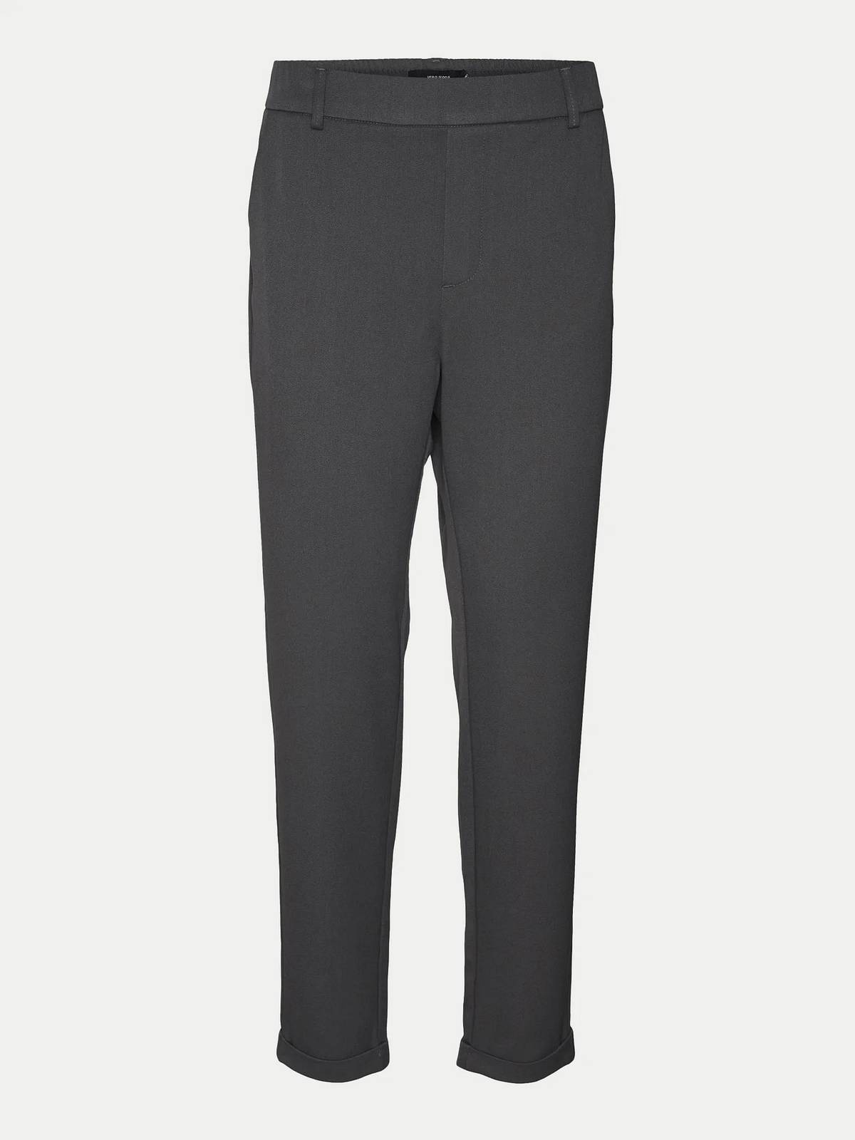 VERO MODA Maya Pantalon ample solide Femme gris Photo 1