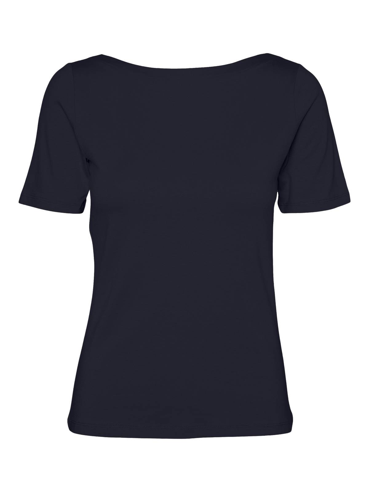 VERO MODA Panda Modal Top - T-Shirt mit Rundhalsausschnitt Damen blau