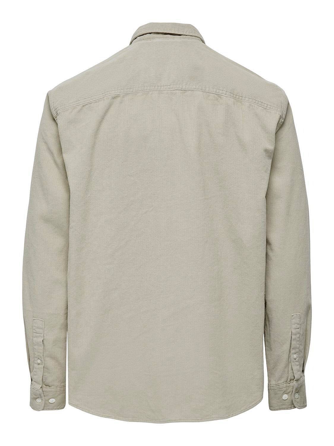ONLY &amp; SONS Alp rlx washed cord Uomo beige Foto 2