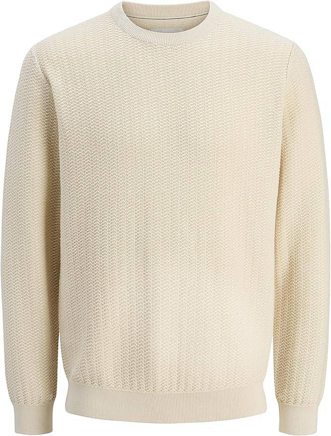 Jack - Jones Travis Knit Beige - Gre XL Herrenbekleidung Strick 8990₽