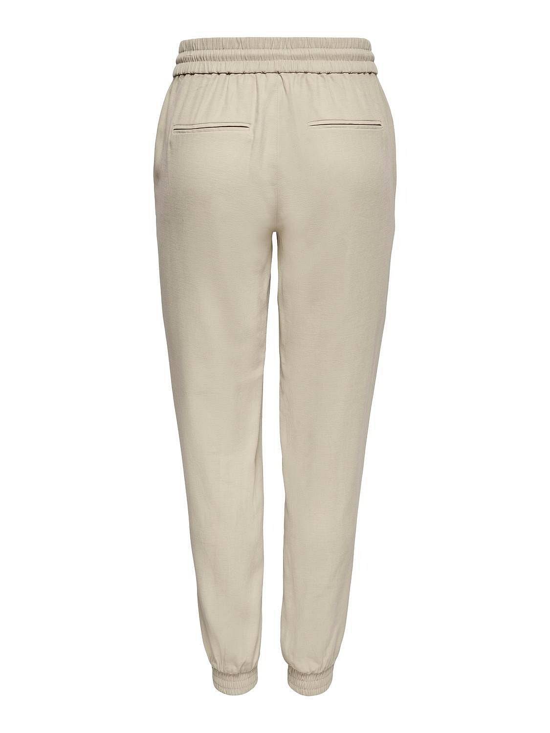 ONLY Pantalon Pull-Up Kelda-Emery Femme beige Photo 2